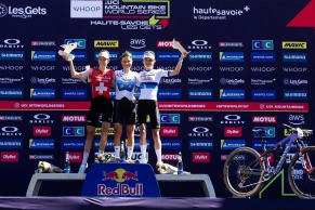 Jenny Rissveds dominates in Les Gets and puts fear ahead of the World Championships