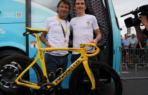 Geraint Thomas se despide del ciclismo y tu puedes ganar una Pinarello