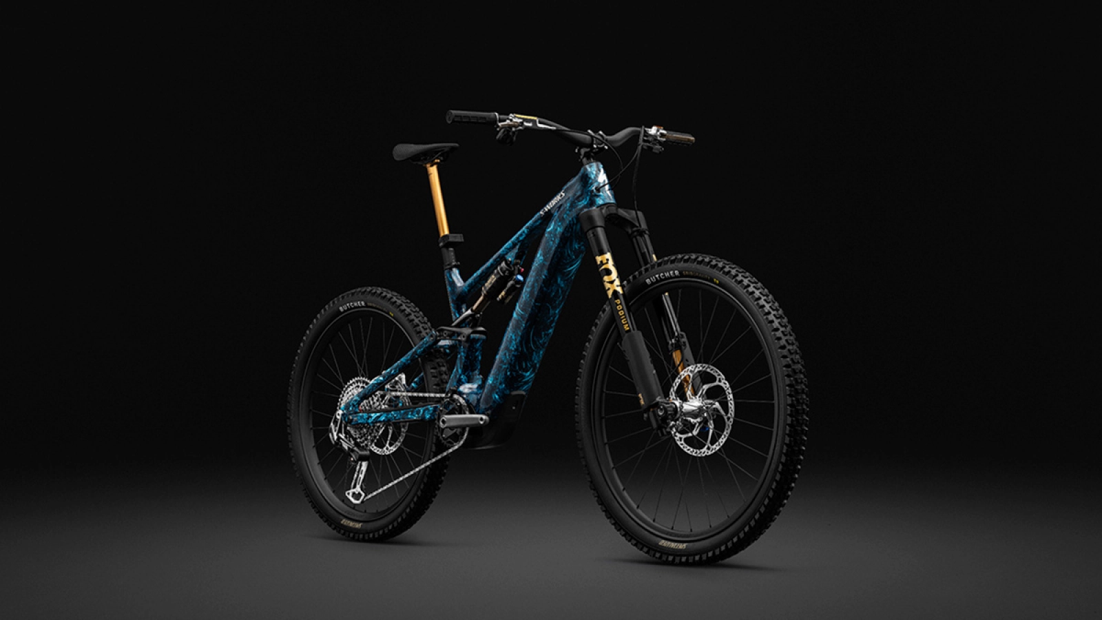 Almost €20,000! The S-Works Turbo Levo 4 LTD comes with the latest Fox inverted fork and a unique finish