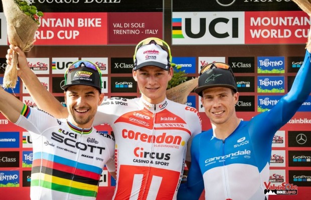 Van der Poel se impone en el short track de Val di Sole