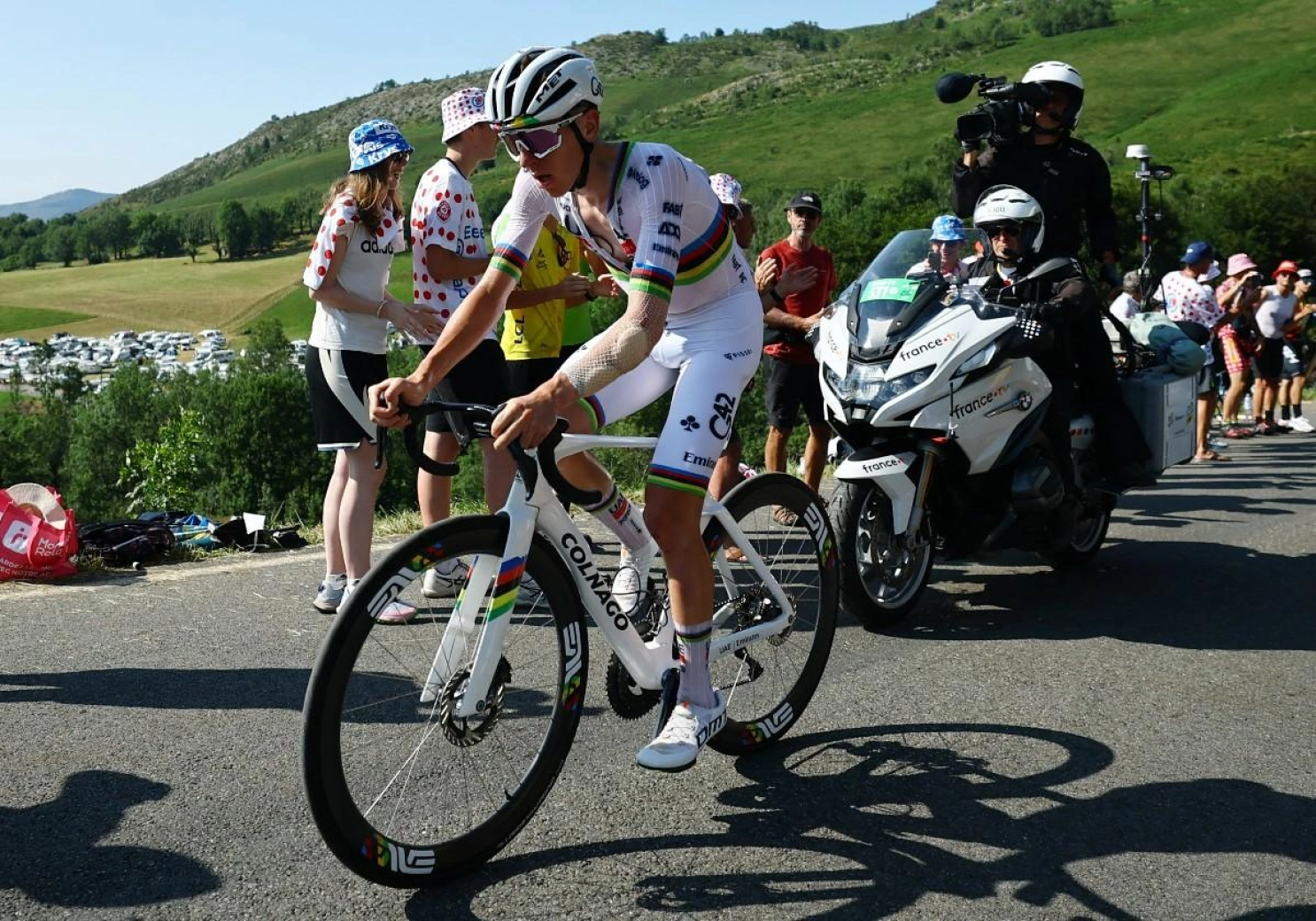 Pogacar also signs up for the Time Trial World Championship, double rainbow in Rwanda?