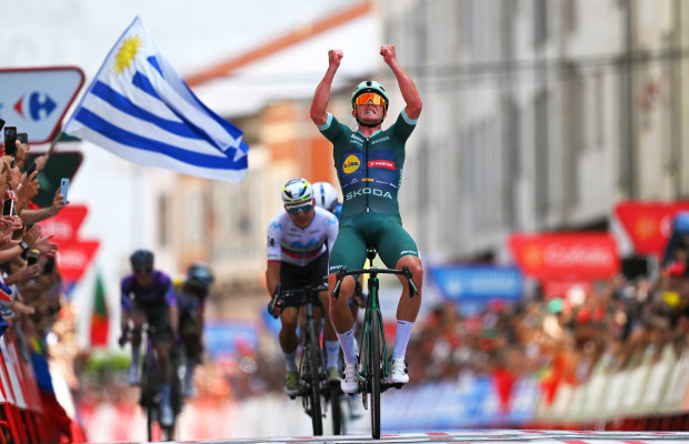 Mads Pedersen has already won his stage in La Vuelta 2025
