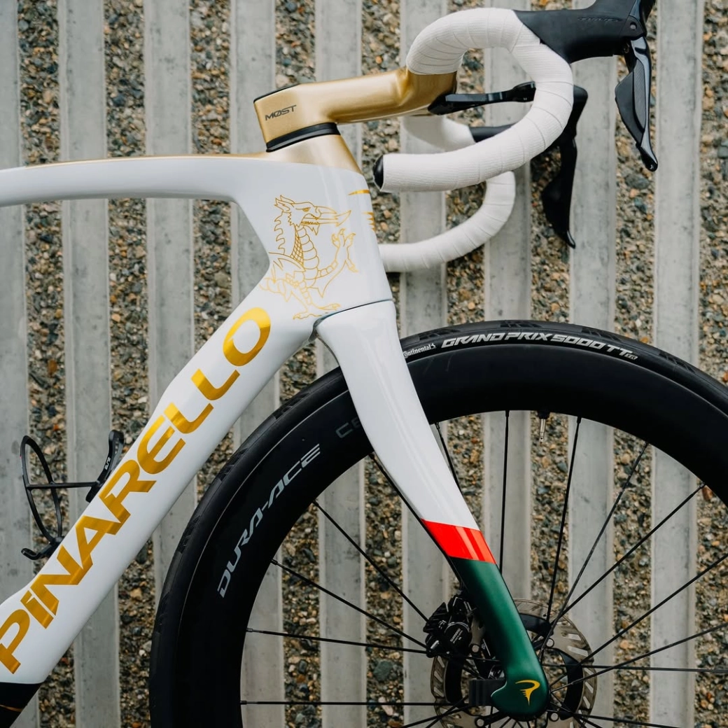 In detail, the exclusive Pinarello with which Geraint Thomas says goodbye