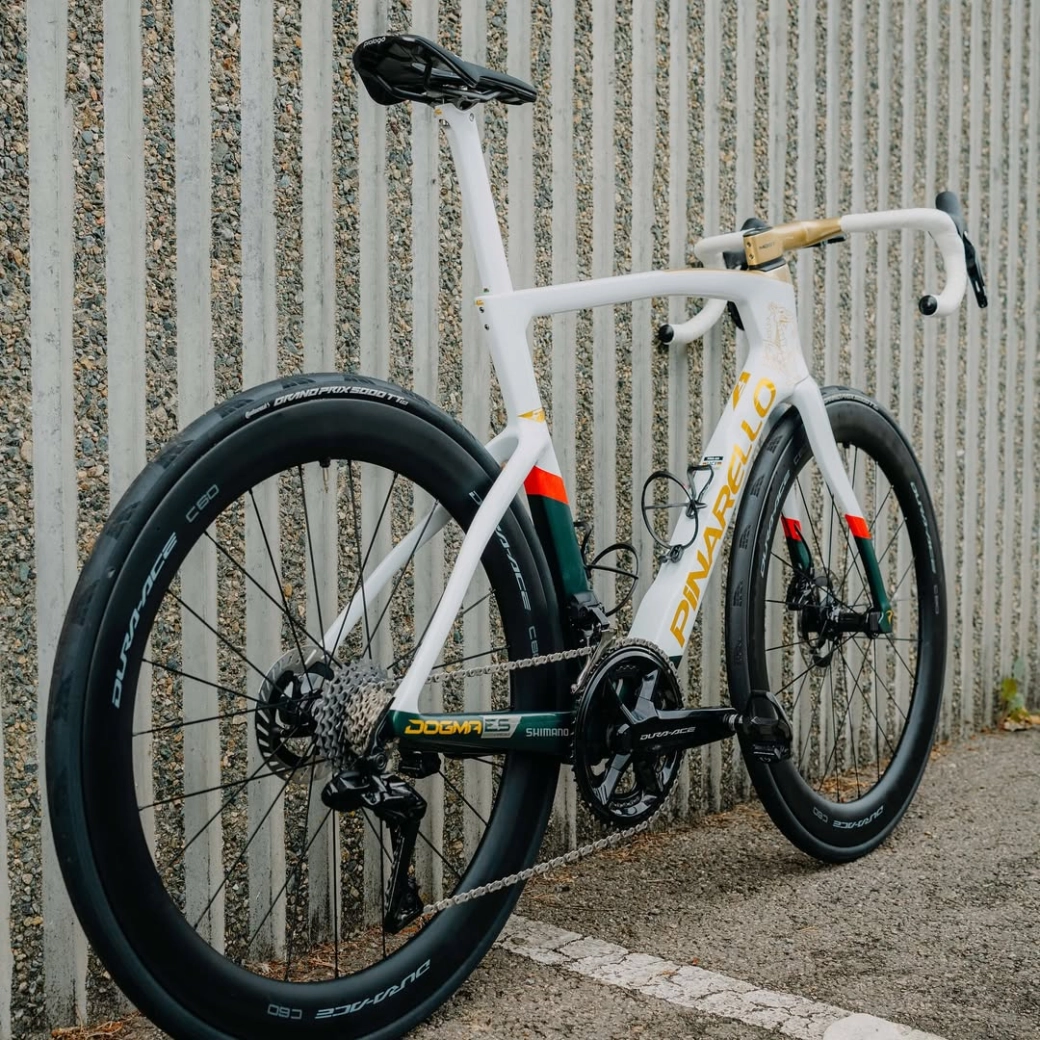 In detail, the exclusive Pinarello with which Geraint Thomas says goodbye