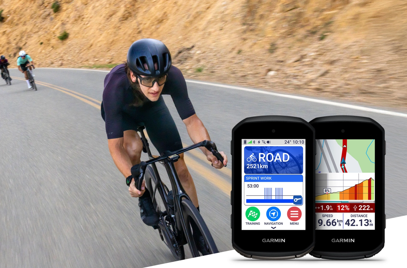New Garmin Edge 550 and 850: smart, speaker, bell, 5 Hz GPS
