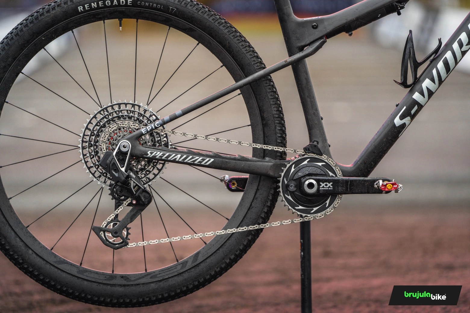 The long-awaited upgrade: SRAM optimizes speed on the Eagle AXS