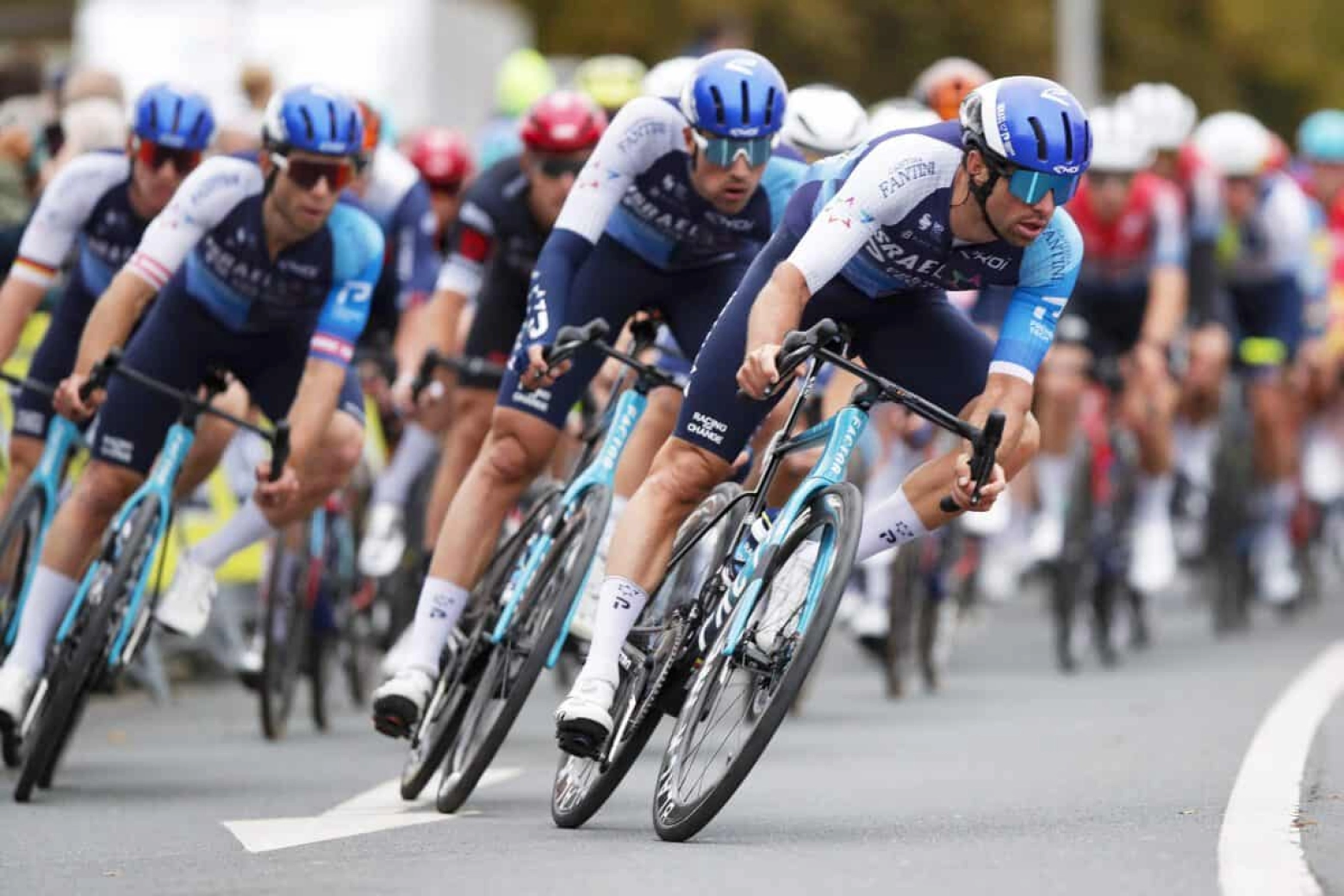 The protests of La Vuelta erase Israel from the team