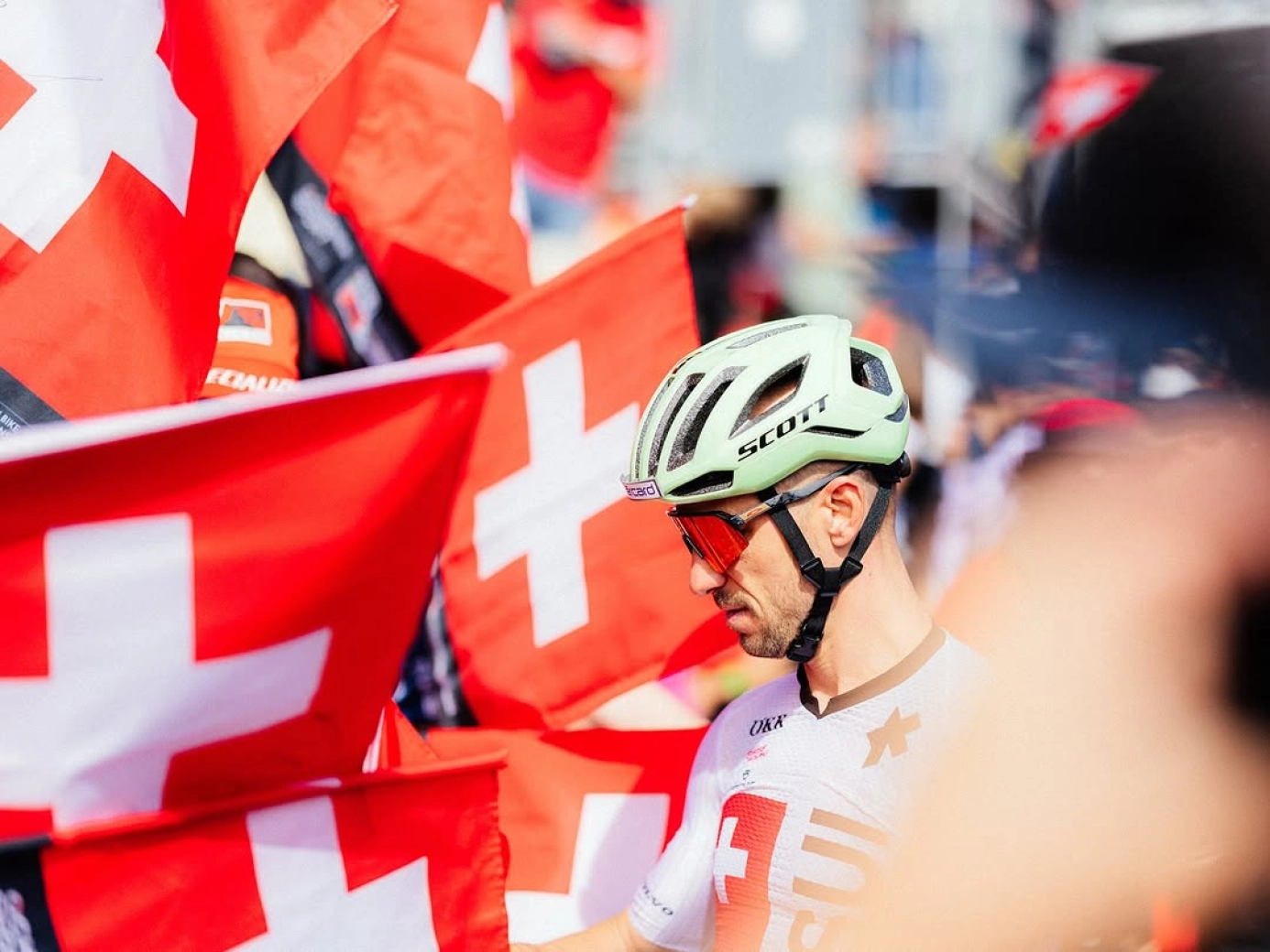 Nino Schurter arrived last at the World Championship and was a protagonist on the podium