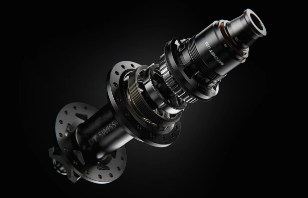 The new DT Swiss DF kit improves suspension performance and reduces pedal kickback