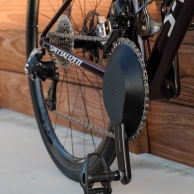 This aerodynamic tool holder aims to eliminate saddle bags