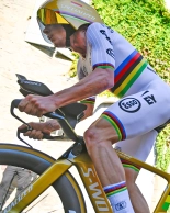 Evenepoel and Reusser sweep the 2025 European Time Trial Championship