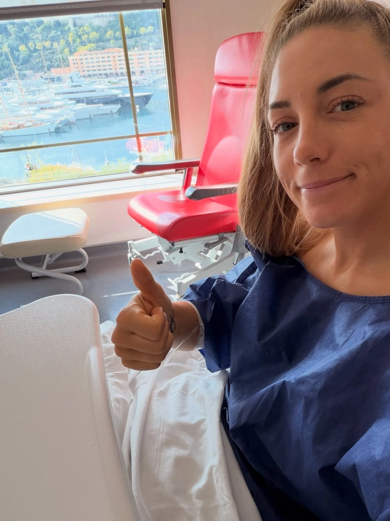Pauline undergoes surgery to take advantage of her early end of season