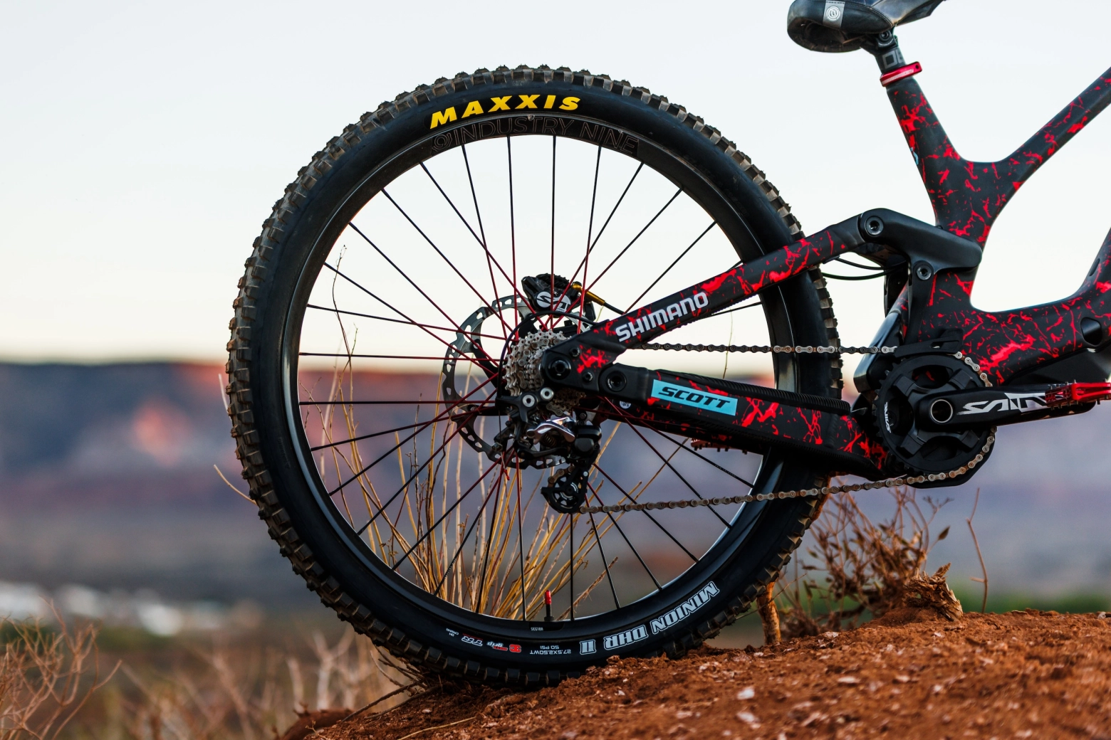 Vaea Verbeeck's SCOTT Gambler for the Red Bull Rampage 2025