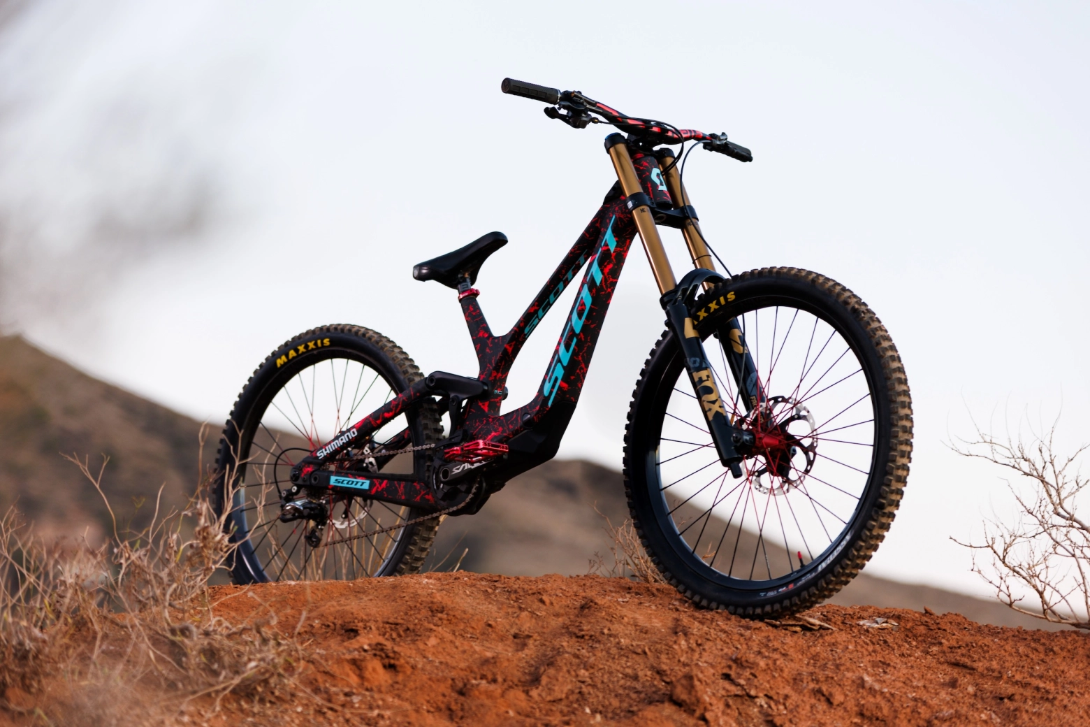 Vaea Verbeeck's SCOTT Gambler for the Red Bull Rampage 2025