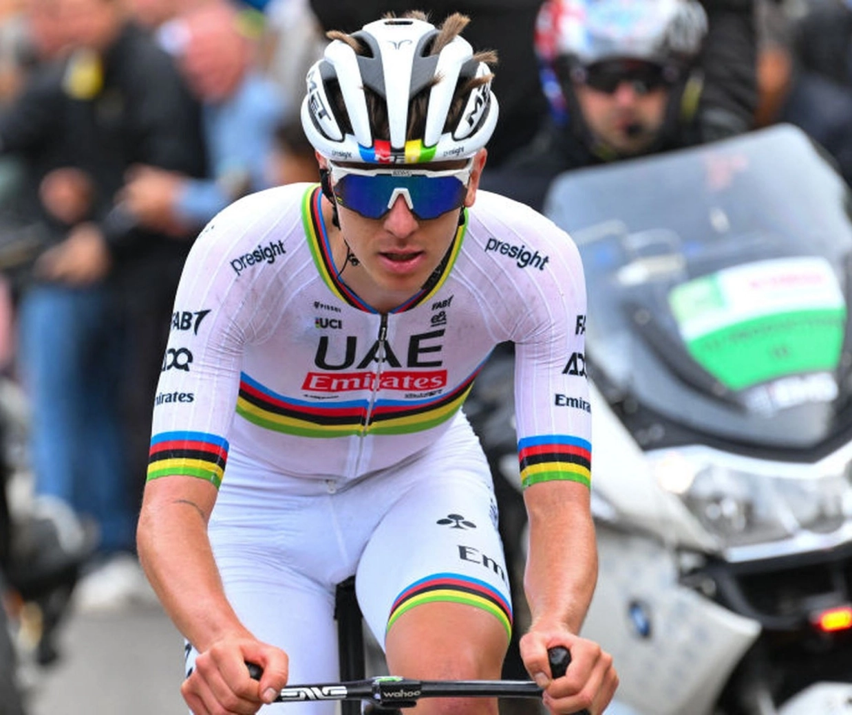 Five victories in five participations for Tadej Pogacar in Il Lombardia