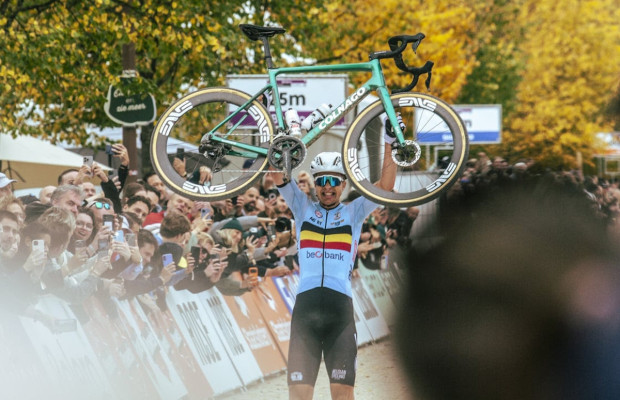 Aqui está a Colnago G4-X com a qual Florian Vermeersch ganhou o Campeonato Mundial de Gravel 2025