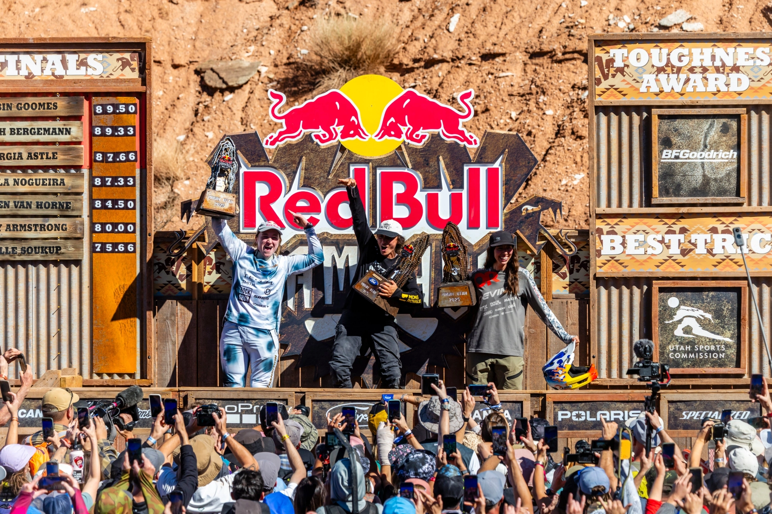 Robin Goomes is crowned as the queen of Freeride, reaffirming her victory at the Red Bull Rampage 2025