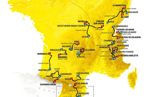 Presented a Tour de France 2026 that covers all the mountains of the country