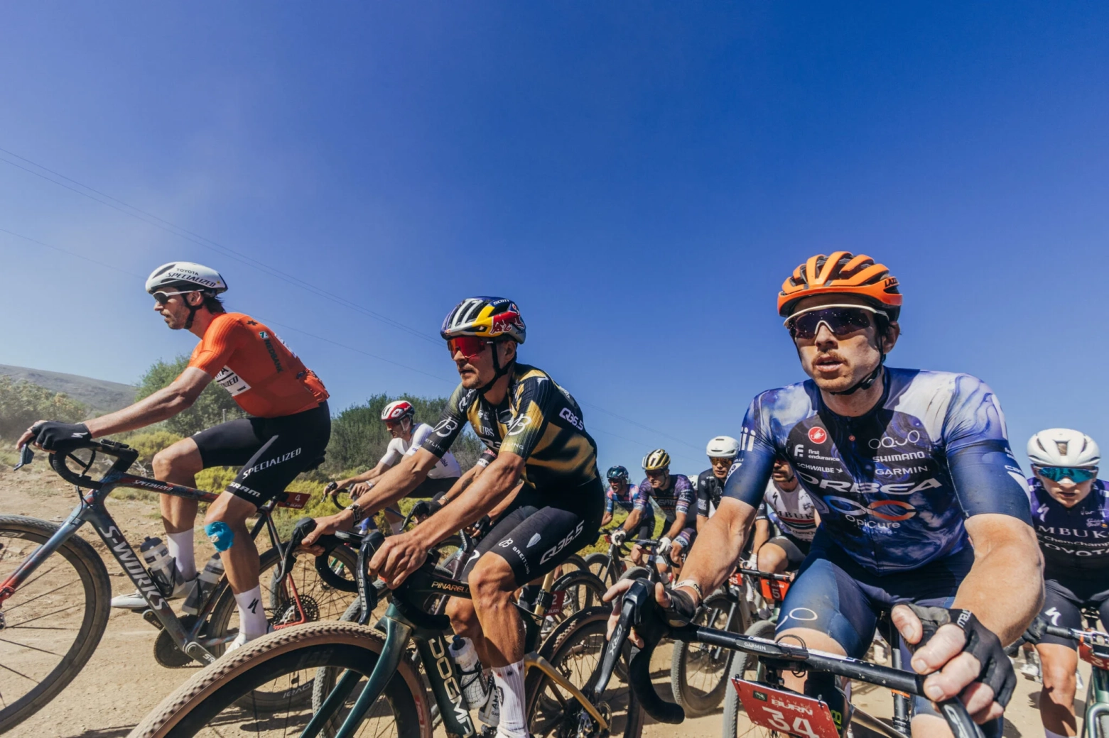 Simon Pellaud makes his debut in the Gravel Burn and Lauren Stephens surprises in the third stage