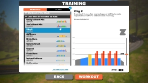 What is ERG mode and what is it used for in training?