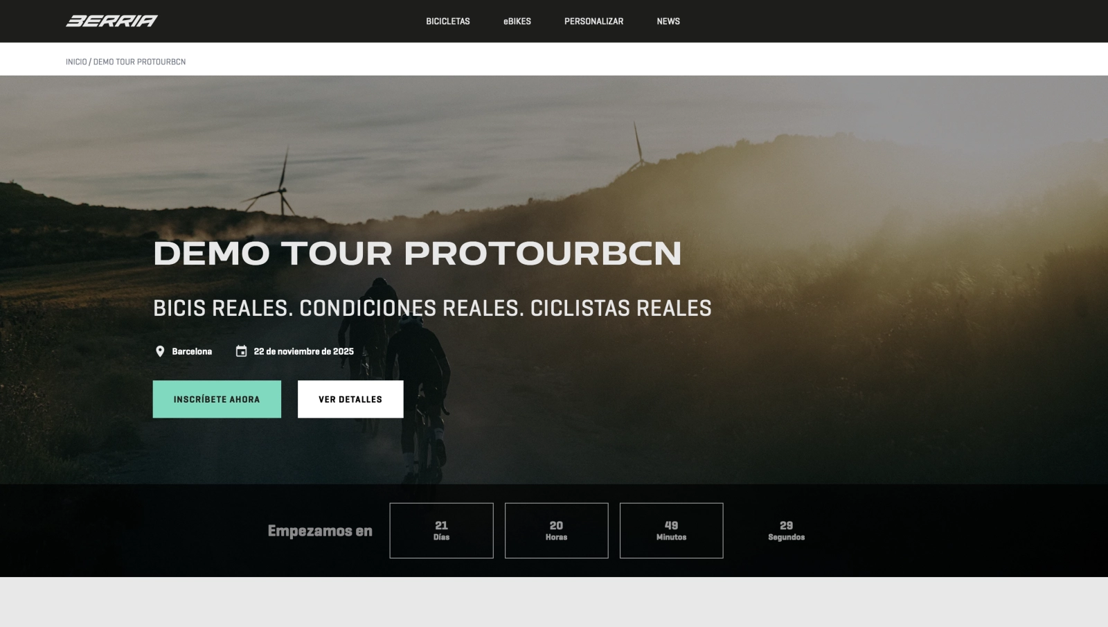 Berria quiere que pruebes sus bicis de verdad, en rutas guiadas gratuitas por España y Europa: aquí te decimos cómo, cuándo y dónde apuntarte