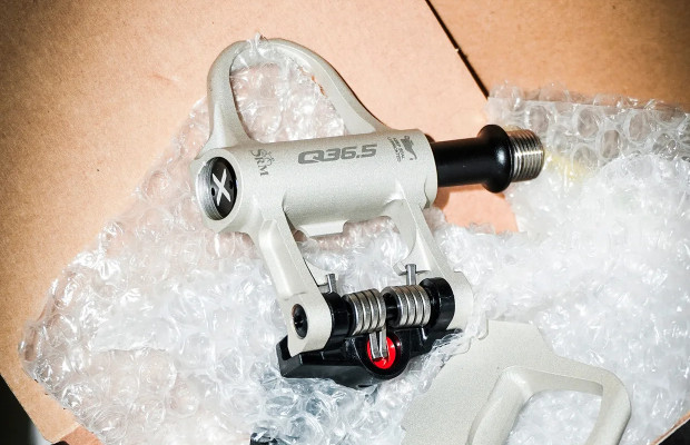 SRM and Q36.5 present pedals with the shortest distance on the market between the sole and the axle