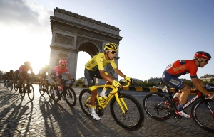 The Pinarello with which Bernal won the Tour de France disappears