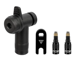 Topeak convierte las válvulas presta en Turboflow y anuncia su inflador electrónico