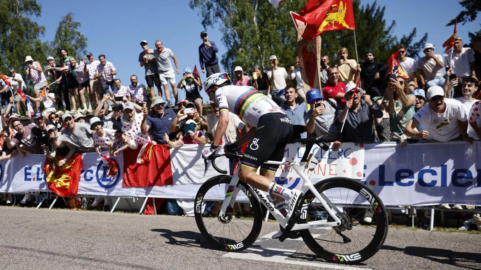 El VO2 Máx de Pogacar sería el más alto de un ganador del Tour y se acerca al límite humano conocido