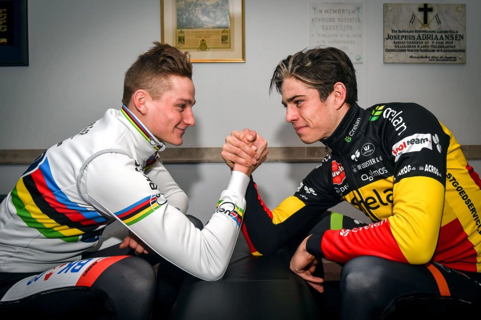 "Lo odio, pero lo quiero": la eterna rivalidad entre Van der Poel y Van Aert