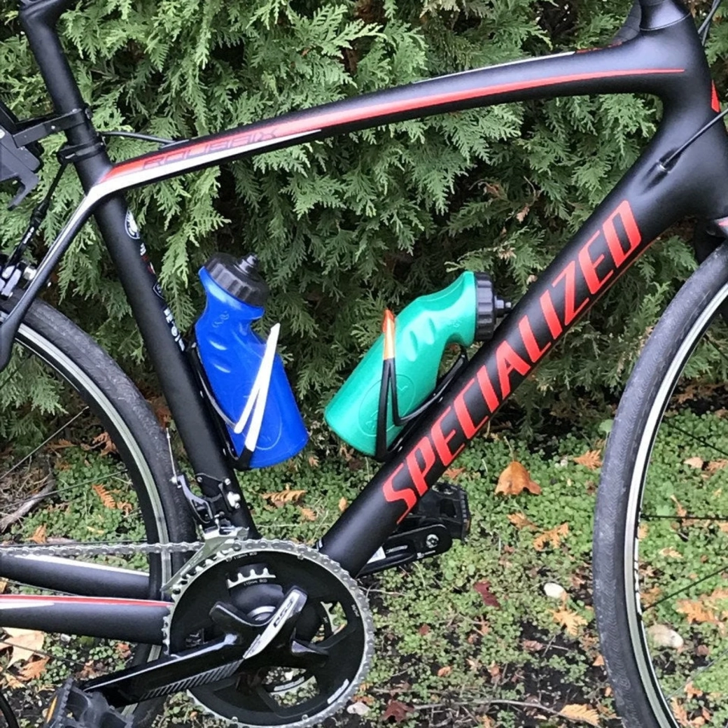 This strange water bottle is designed to ride faster