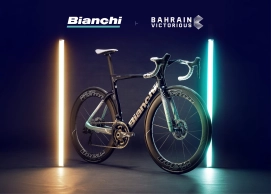 The Bahrain Victorious will ride with Bianchi in 2026