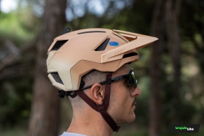 We tested the new Lazer Impala KinetiCore, dual-core safety for modern trail riding