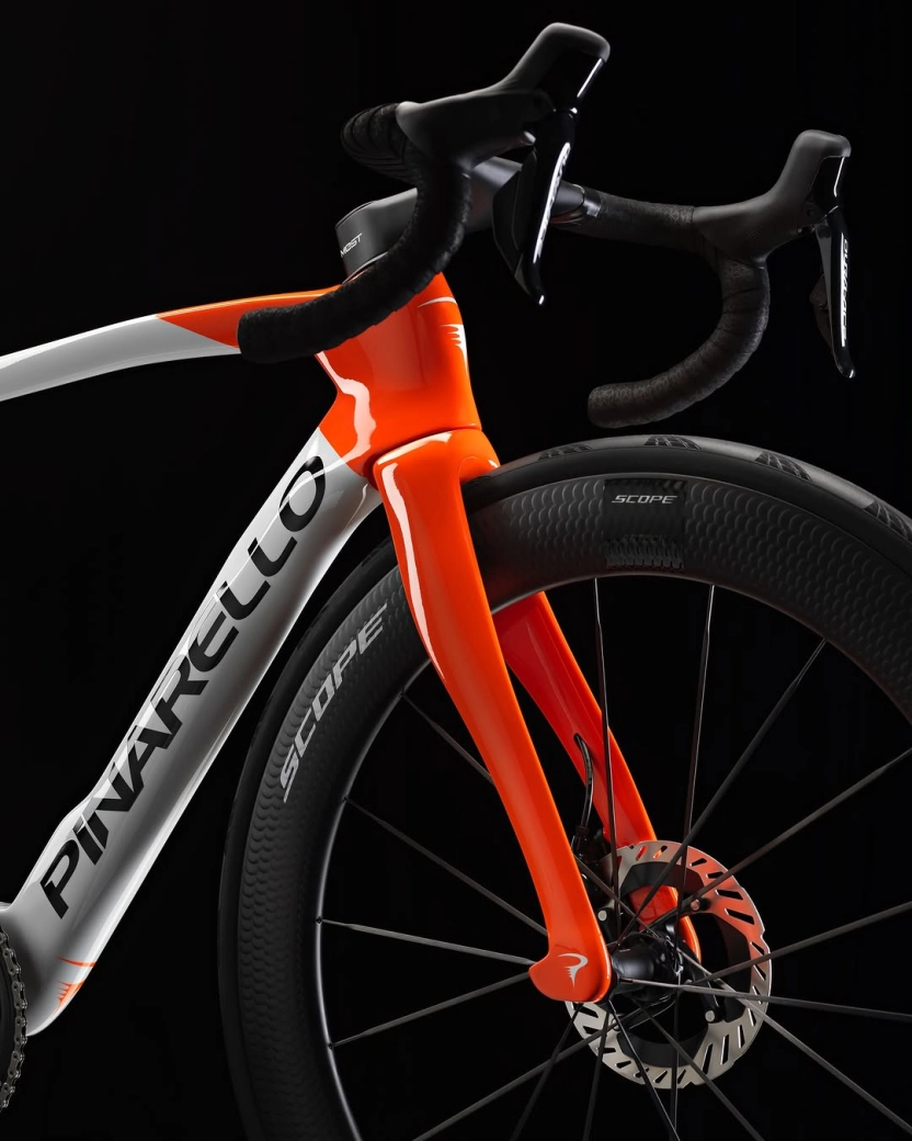 The INEOS Pinarello debuts new colors and wheels for 2026