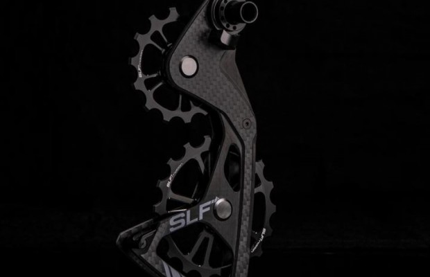 The SLF Motion carbon derailleur cages arrive at the single chainring drivetrains