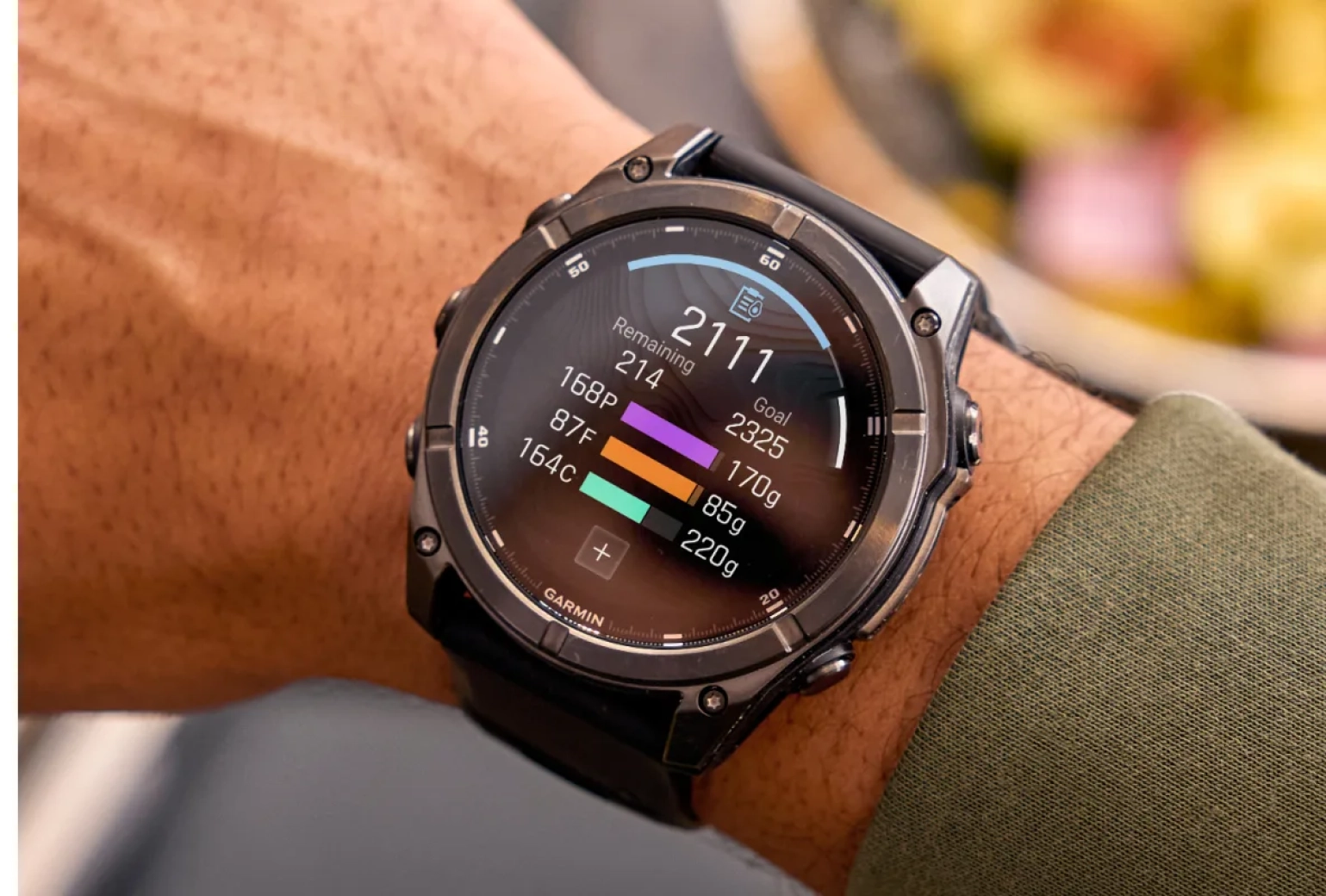 Garmin now allows you to measure the calories you eat on its watches