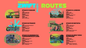 6 weeks to get fit from home: the Zwift Tour 2026 arrives with rewards and a raffle for the most loyal Zwifters