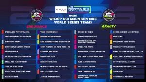 It is official, these are the "first division" teams for the UCI MTB World Cup 2026