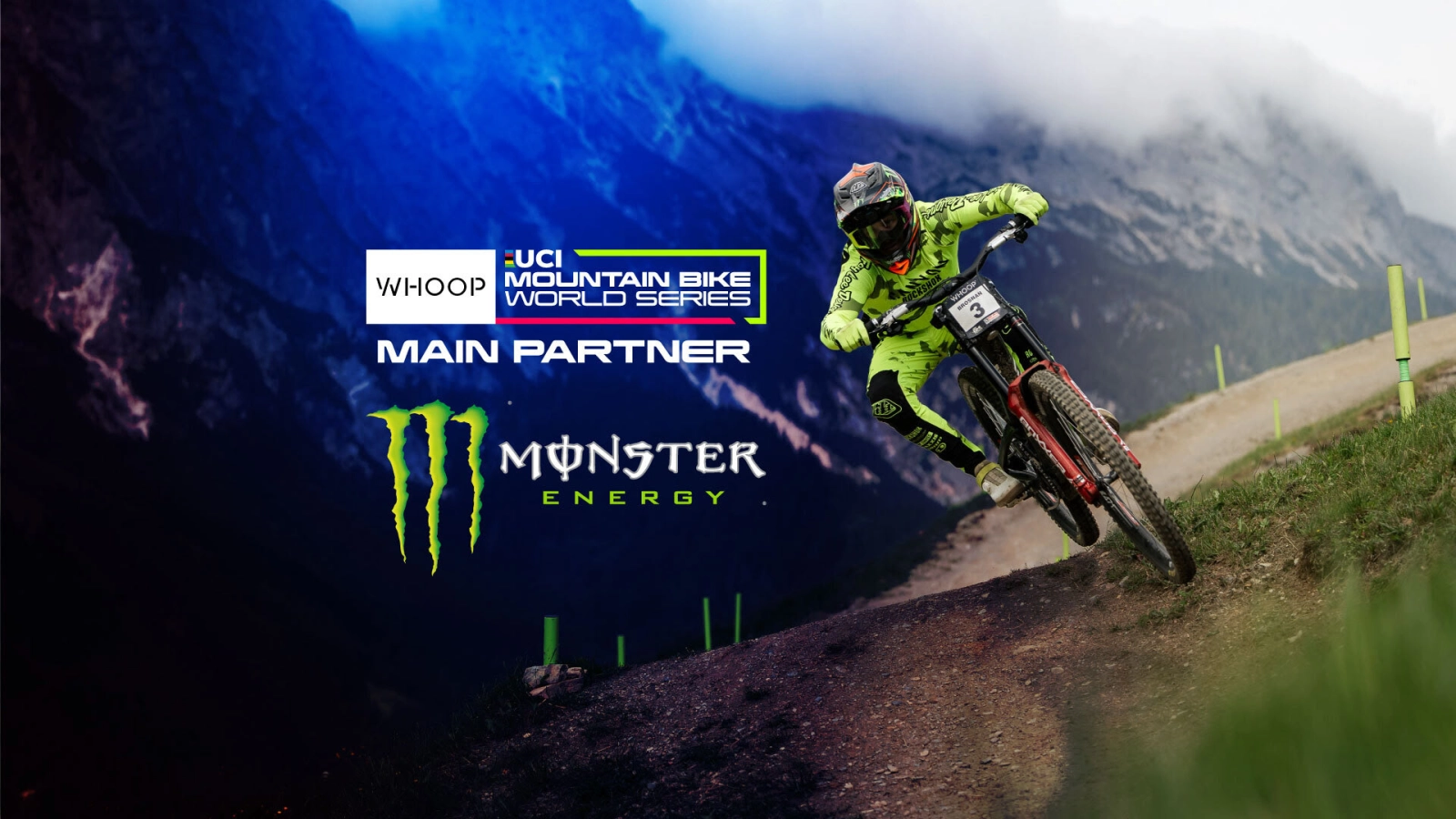 Monster Energy becomes the main sponsor of the UCI Mountain Bike World Cup