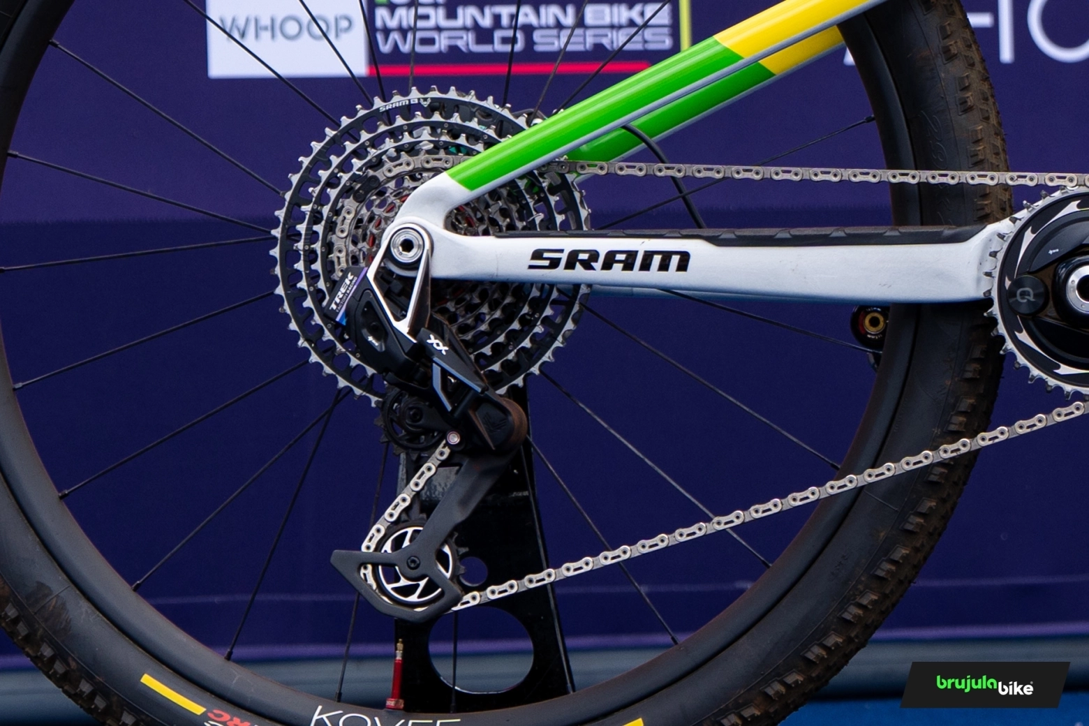 Nova Top Fuel ou algo diferente? A Trek continua testando uma nova bicicleta de XCO