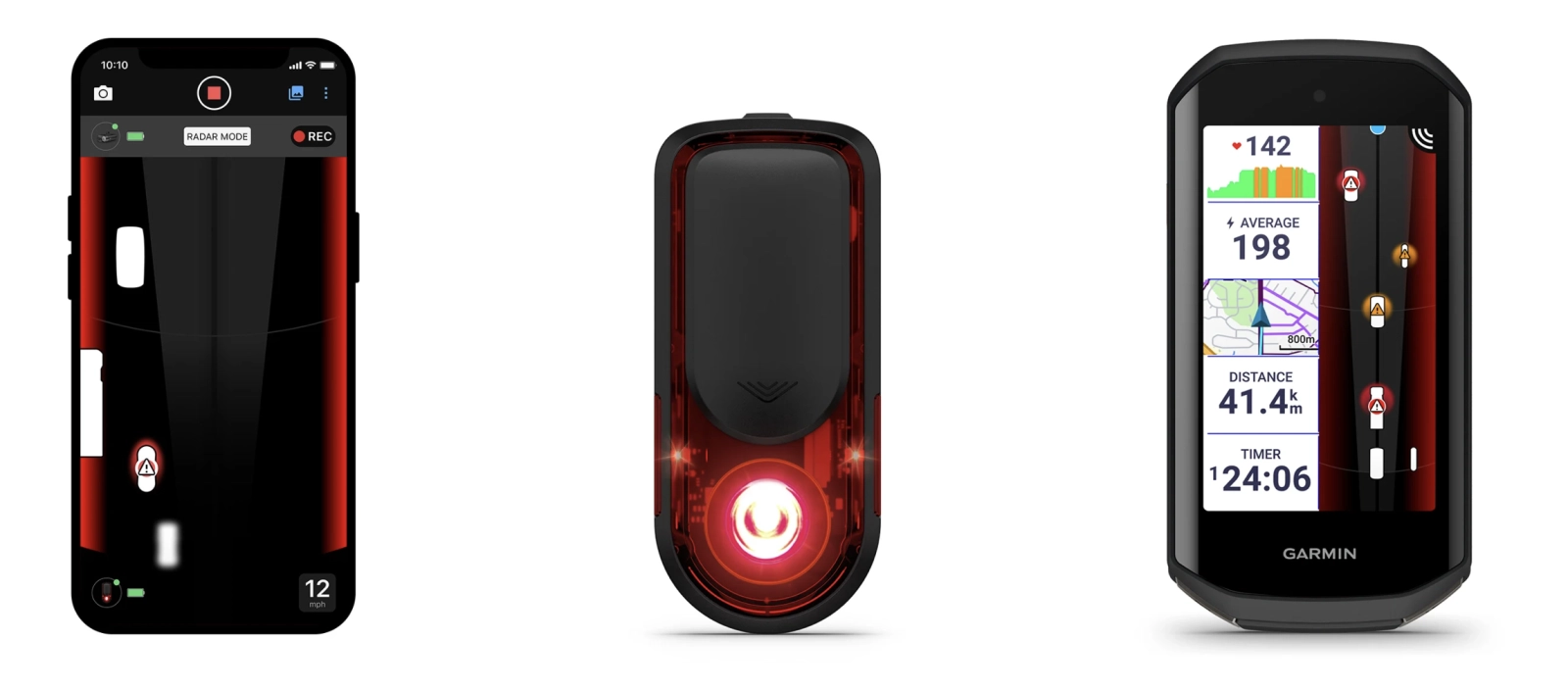 Brighter and more advanced than ever: the new Garmin Varia RearVue 820 radar has been unveiled