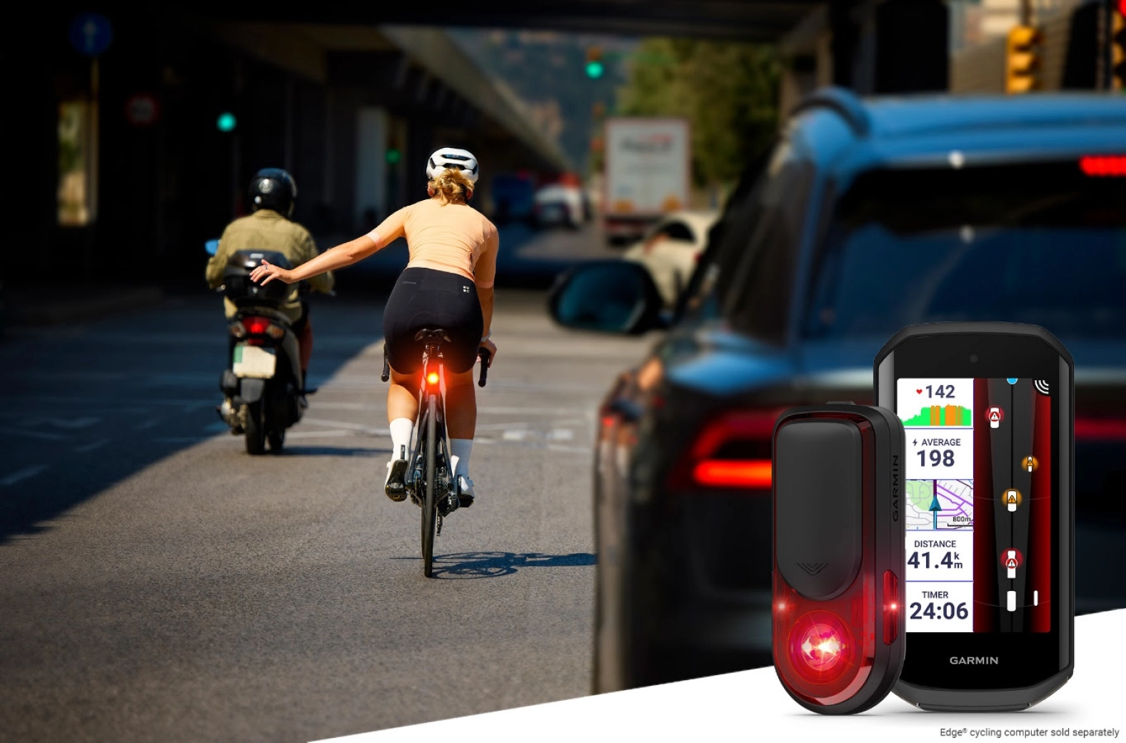 Brighter and more advanced than ever: the new Garmin Varia RearVue 820 radar has been unveiled