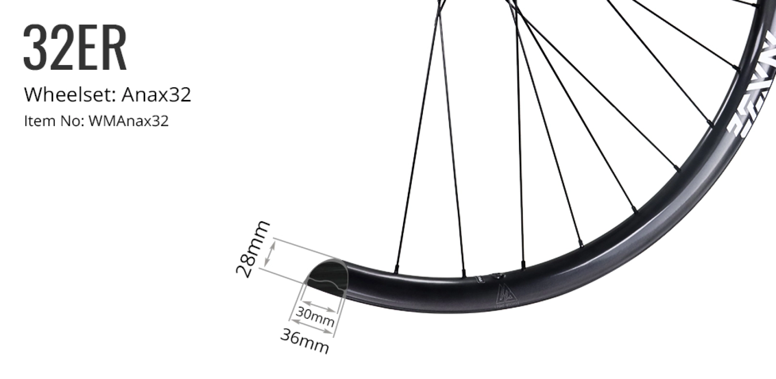 Nuevas ruedas de 32" en carbono, directas de China y con garantía de por vida: así son las Anax32 XC de Light Bicycle