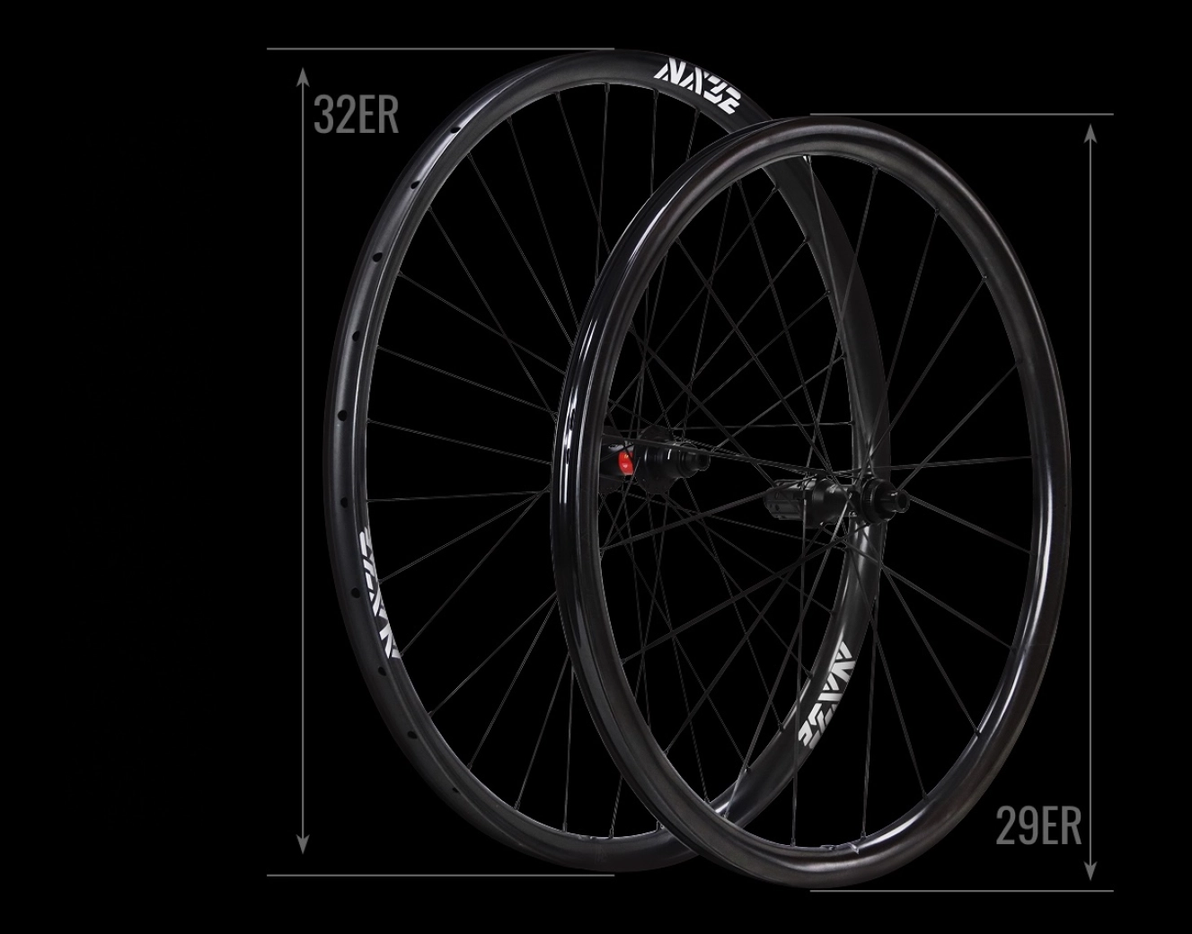 Nuevas ruedas de 32" en carbono, directas de China y con garantía de por vida: así son las Anax32 XC de Light Bicycle