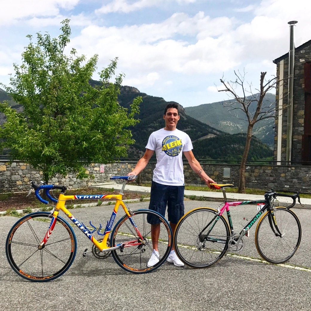 Aleix Espargaró se hace con la Colnago Y1Rs de Tadej Pogačar: "la bicicleta de competición del mejor ciclista de la historia"