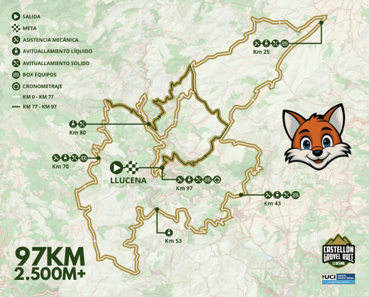 Valverde, De Gendt y Bardet buscan una plaza para el Mundial de Gravel en Castellón