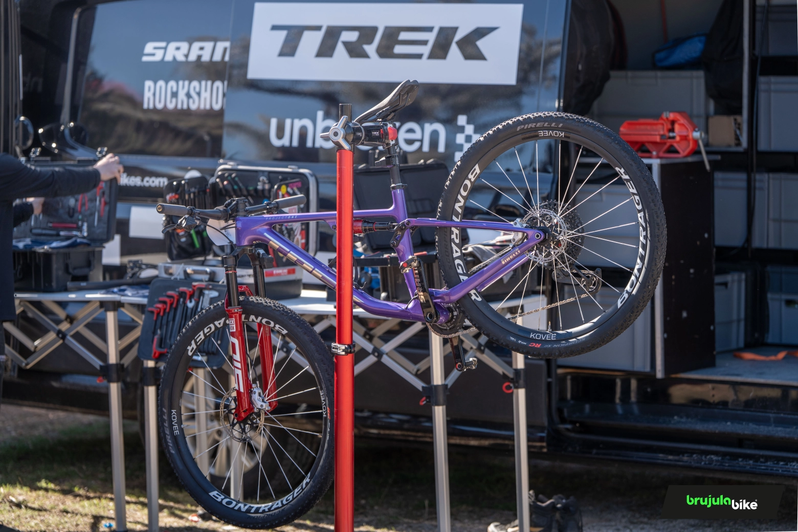 Más detalles sobre la nueva Trek prototipo de XCO