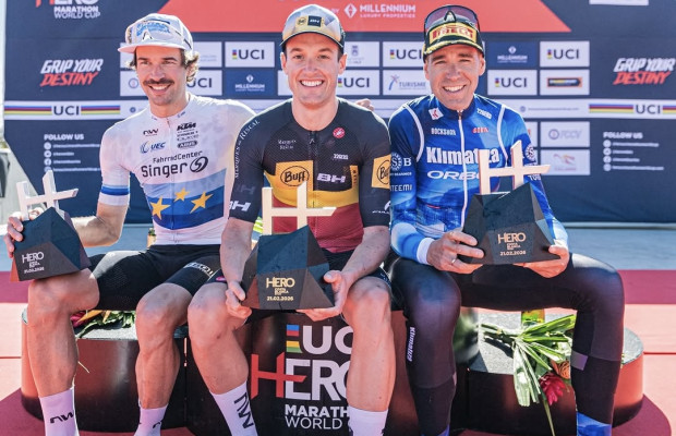 David Valero y Natalia Fischer se suben al podio en la primera Copa del Mundo XCM del año