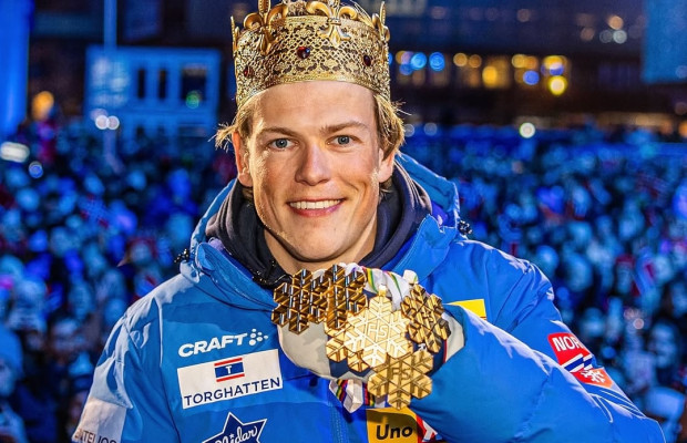 Après avoir fait l'histoire aux Jeux, Klaebo se tourne vers le cyclisme professionnel