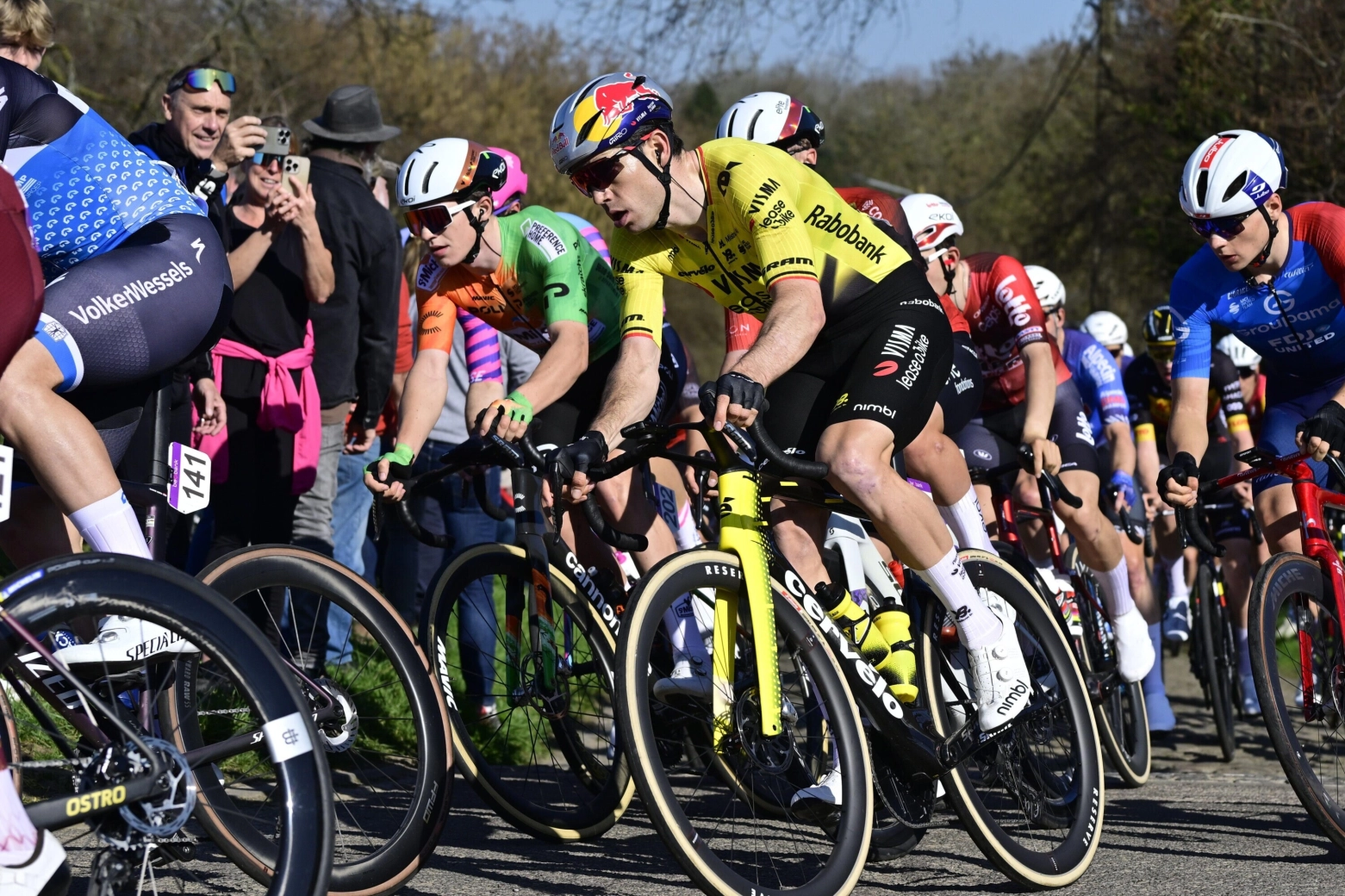 Meeus gana en Le Samyn en un día amargo para el Visma: Van Aert pincha